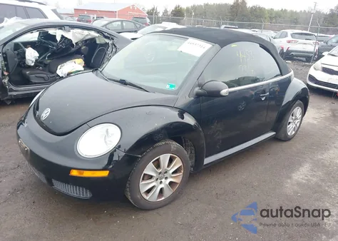 2008 Volkswagen New Beetle S z USA, uszkodzony, nr VIN 3VWPF31Y48M407716